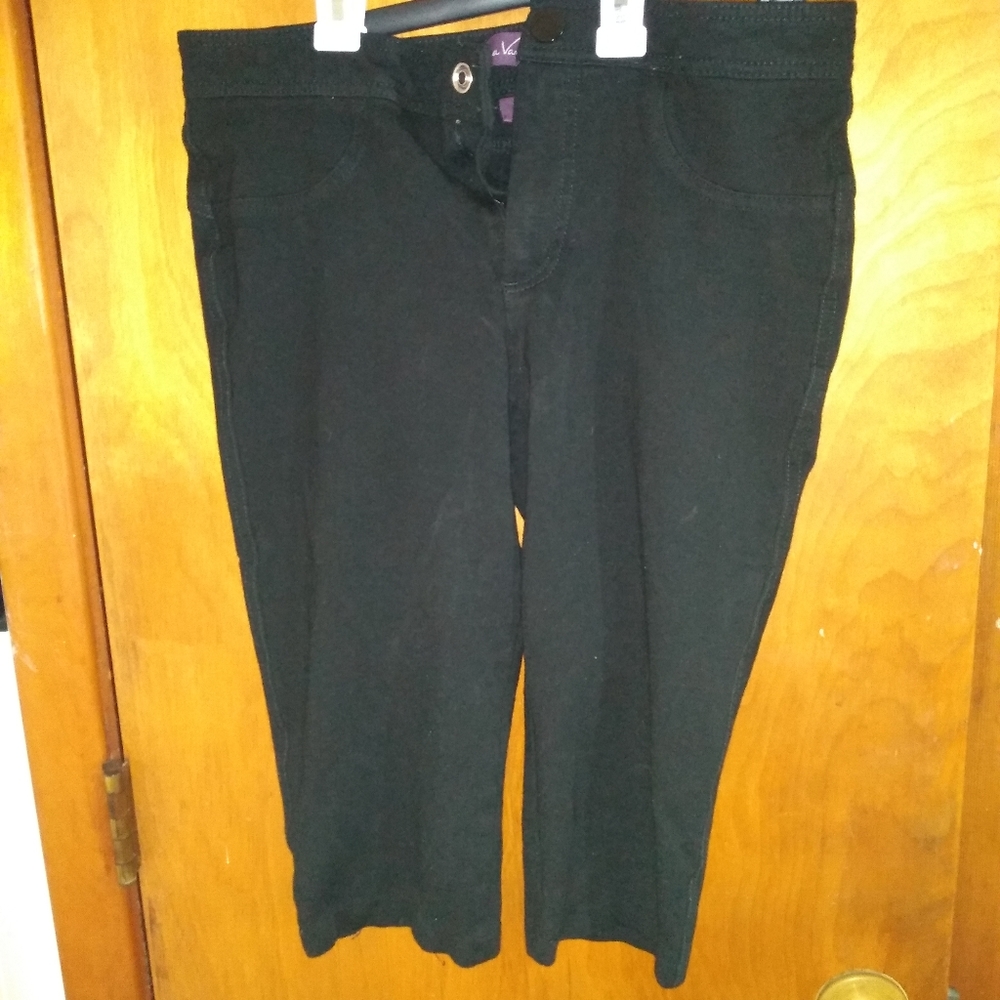 Black Bermuda shorts